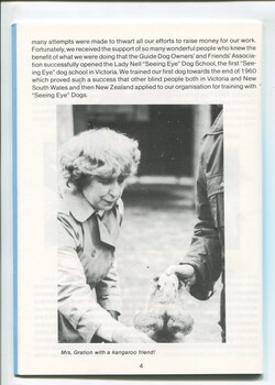 Overview of the history of Lady Nell and image of Phyllis Gration