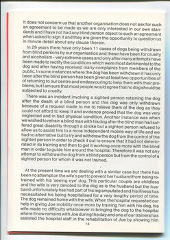 President's report on recent events affecting the school