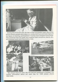 Images taken during the Open Day