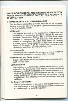 Notes to and forming part of the Accounts