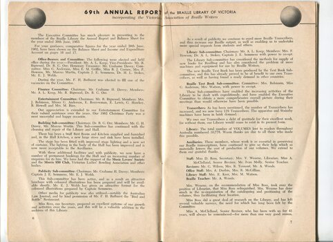 Report from the Executive Committee