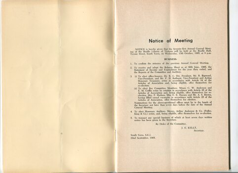 Notice of Annual General Meeting