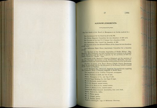 Acknowledgements to individual contributors