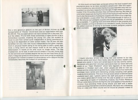 Annual President’s Report from Mrs Phyllis Gration