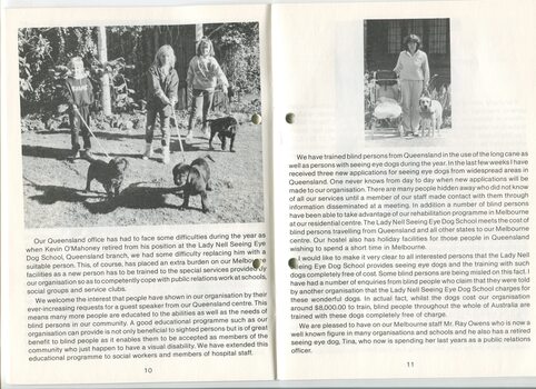 Annual President’s Report from Mrs Phyllis Gration
