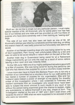 Annual President’s Report from Mrs Phyllis Gration
