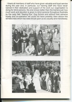 Annual President’s Report from Mrs Phyllis Gration
