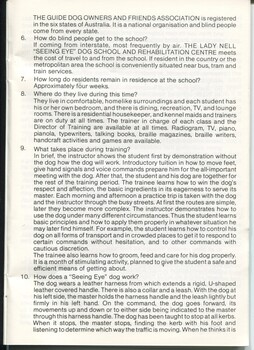 Guide Dog Owners and Friends Association Annual Report