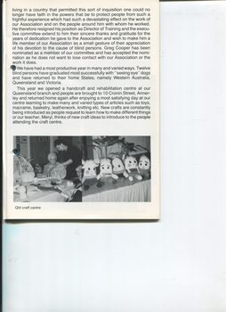 Annual President’s Report from Mrs Phyllis Gration
