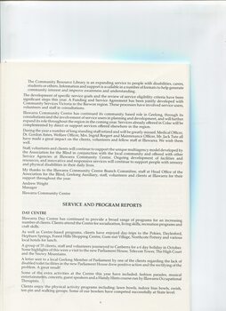 Overview of the Association for the Blind and Day Centre report