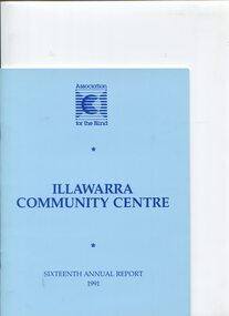 Blue cover with blue writing and AFB logo