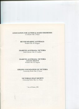 List of associated services involved with Illawarra Community Centre