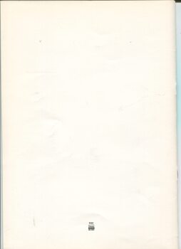 Back page with publisher's name