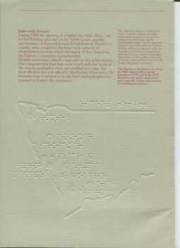 Explanation of map on  cover and what is shown 