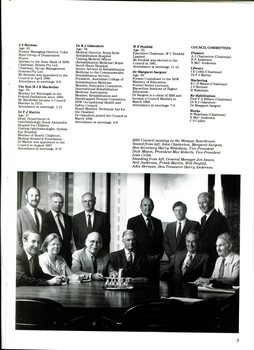 Brief profile of Council members and image of RBS Council members