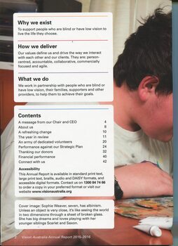 Contents listing, Why the Society Exists, How we deliver and What we do