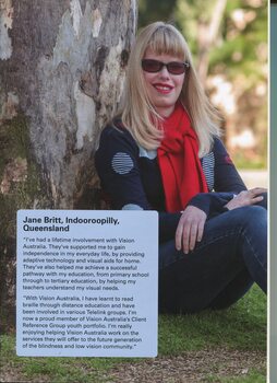 Profile and Image of Jane Britt