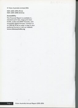 Information on alternative formats, ISSN and copyright