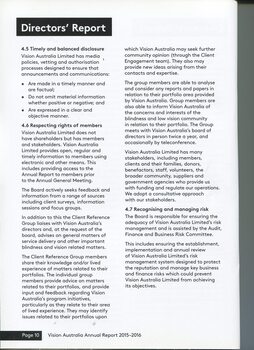 Corporate Governance information including disclosure and rights of Members