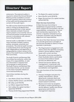 Corporate Governance information including types of committees