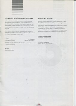 Notes to and forming part of the Financial Statements