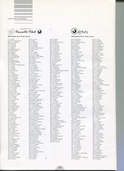 Members of the Century Club and Cassette Club