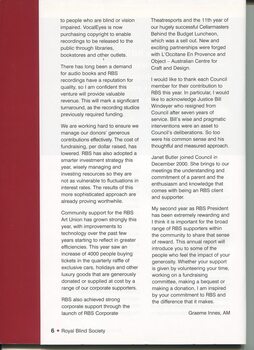 President's Report of activities during the year