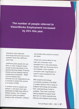 Overview of Vision Works program 
