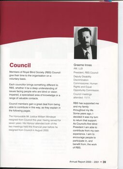 Profile of Council Members on RBS Council