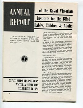 Board of Management report for the year ended 1964