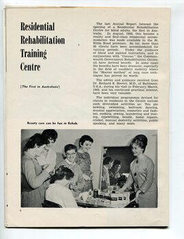 Girls putting rollers in another's hair smiling with a woman encouraging on
