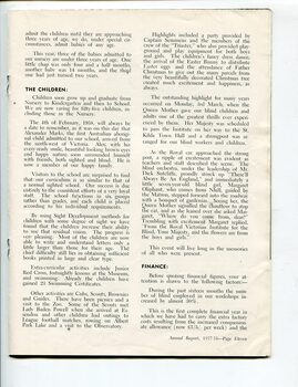 Board of Management report for the year ended 1958