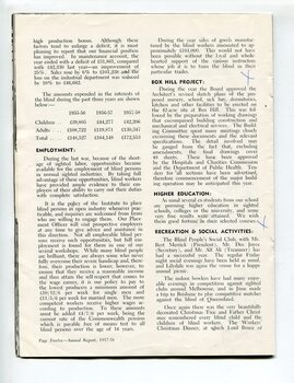 Board of Management report for the year ended 1958
