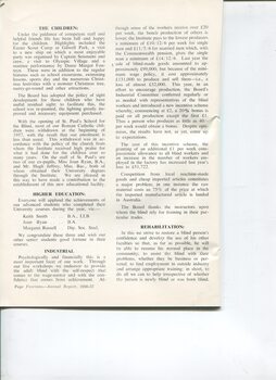 Board of Management report for the year ended 1957