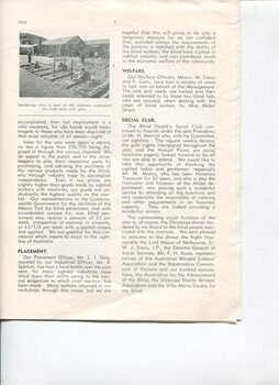 Board of Management report for the year ended 1953 and children gardening 