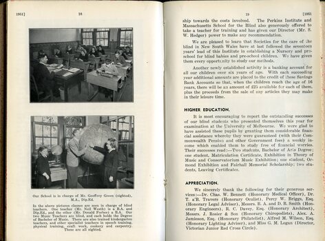 Image of the classroom and report to Life Governors and Subscribers