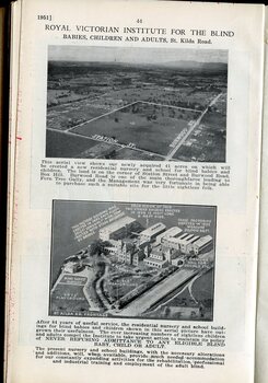 Overhead view of Burwood Rd site and St Kilda Road