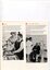 Images of woman with a tactile game and an ophthalmologist about to examine a man's eyes