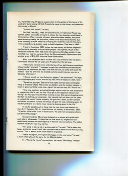 Background and overview of the formation of the Association for the Advancement of the Blind