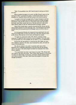 Background and overview of the formation of the Association for the Advancement of the Blind