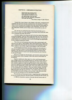 Background and overview of the formation of the Association for the Advancement of the Blind