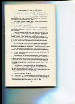 Background and overview of the formation of the Association for the Advancement of the Blind