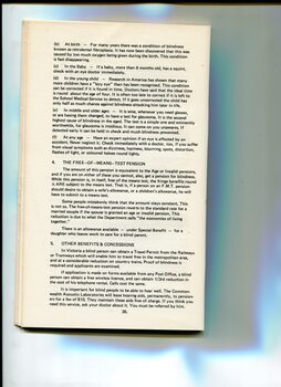 Background and overview of the formation of the Association for the Advancement of the Blind