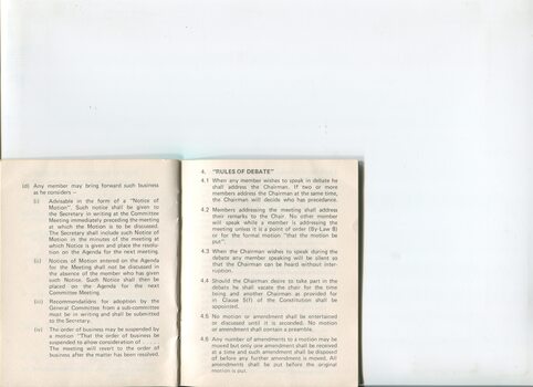 Victorian Blind Lawn Bowls Club constitution and by-laws