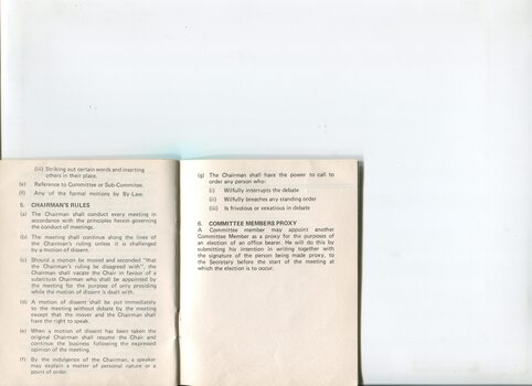 Victorian Blind Lawn Bowls Club constitution and by-laws