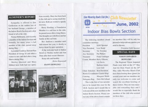 1 page folded in half with text and illustrations