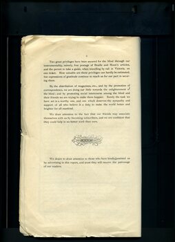 Brief summary of the work done since the founding of the Association