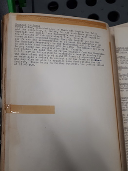 Minutes of Queensland Society of Blind Citizens Executive Committee