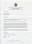 Letter from Association inviting Neil Maxwell to join them as an OAM reciptent