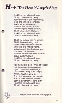 Words to Hark the Herald Angels Sing